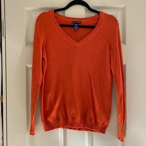 Orange Gap Cashmere Blend V neck Sweater